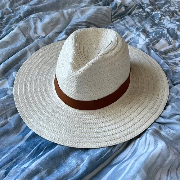 Madewell Mesa Packable Straw Hat Madewell Womens Packable Mesa Straw Hat Small-Medium H6578  main image 3